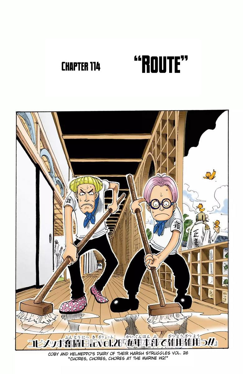 One Piece Digital Colored Chapter 114 image 01